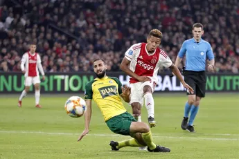 Vijf Ajacieden in Team van de Week