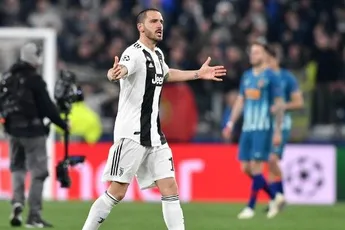 Bonucci: 'Loting Ajax stimuleert ons enorm'