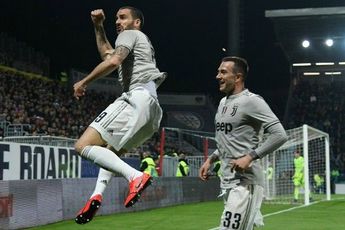 Juventus boekt simpele uitzege bij Cagliari