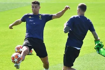 Allegri: 'Tenzij er iets gebeurt, zal Ronaldo spelen'