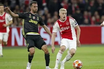 Van de Beek: 'Goal vlak voor rust mag niet'