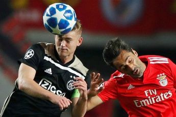 De Ligt: 'Moeilijkste wedstrijden tegen Benfica'