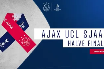 Koop nu jouw wedstrijdsjaal voor Ajax - Tottenham!