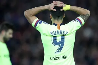Buitenland: Suárez verrassend geëlimineerd