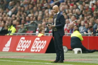 Ten Hag lyrisch over Ajax: 'Echt grote klasse'