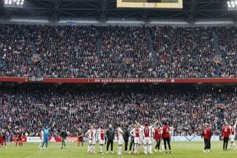Rondom: Feest in ArenA na afloop van AZ - PSV