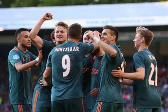 AJAX VOOR DE 34ste KEER LANDSKAMPIOEN