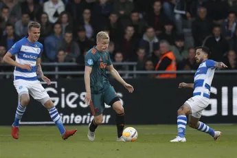 Van de Beek: 'Seizoen met vallen en opstaan'