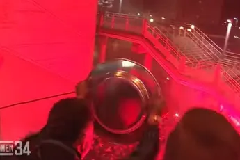 Genieten: Prachtige beelden van 'rooftop party'