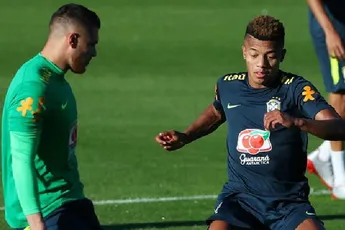 Invaller Neres wint met Brazilië, Neymar valt uit