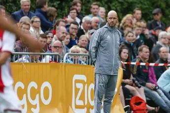 Ten Hag: 'Verder dan vorig jaar rond dit tijdstip'