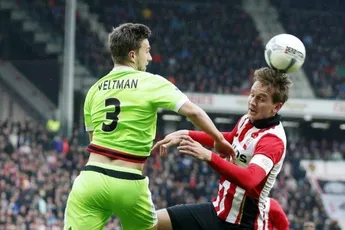 Veltman: 'Die zijlijn beperkt je toch wel'