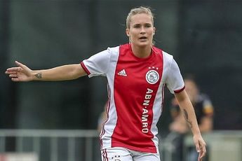 Ajax Vrouwen winnen van Excelsior