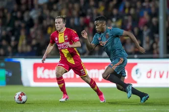 Jong Ajax herstelt zich en pakt een punt bij GAE