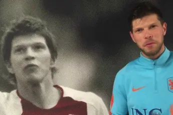 Huntelaar en Sneijder bewonderen Ajax-hal