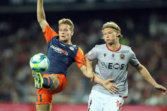 Dolberg speler van de maand bij Nice