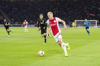 Van de Beek: '8 of 10 maakt mij niets uit'