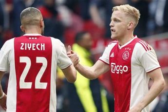 Sport: 'Ajax sprak in Valencia al met Real Madrid'