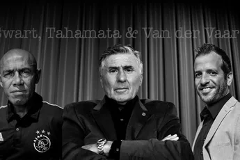 Swart, Tahamata en Van der Vaart in theater