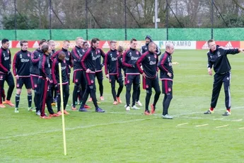 De Boer gokt niet en traint op droog veld