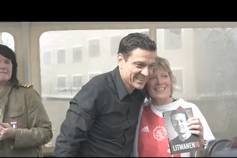 Litmanen vaart met 45 supporters (Ajax Life)