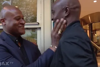 'Hallo big man, how are you?' (Ajax TV)