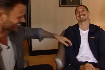 Zlatan spreekt over Ajax (RTL Late Night)
