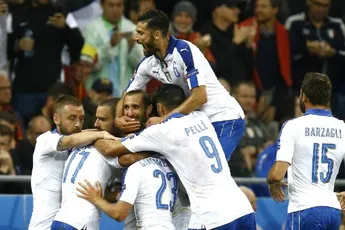 België start EK met verlies tegen Italië