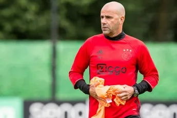 Beelden eerste training onder Bosz