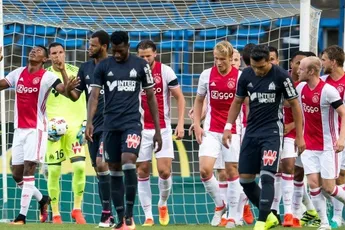 Wisselvallig Ajax gelijk tegen Marseille