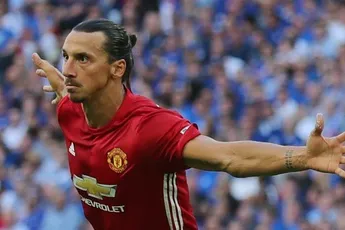 Zlatan helpt United aan prijs, debuut Milik