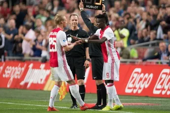 Dolberg: 'Goed nieuws dat hij naar Ajax kwam'