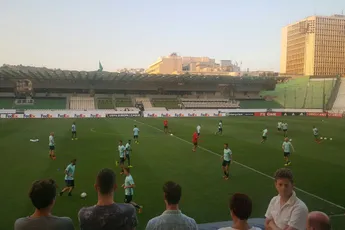 Foto's: Stadion Panathinaikos en training Ajax
