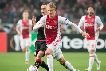 'Dolberg mag kicksen van Messi dragen'