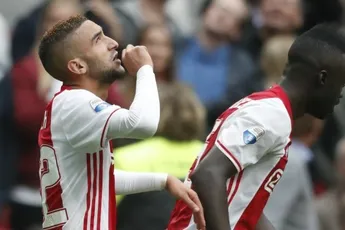 Ziyech beaamt: 'Hij was zo bedoeld'