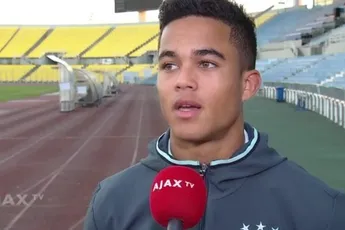 Kluivert: 'Had alle tijd, een fraai stiftje'