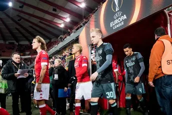 Van de Beek genoot op 6: 'Veel aan de bal'