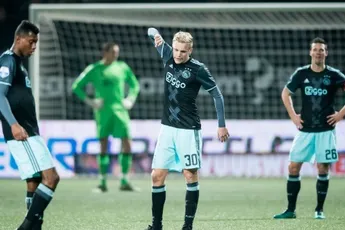 Cambuur elimineert slap Ajax uit de beker