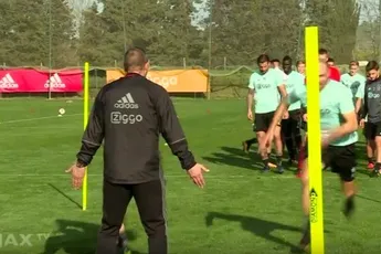 Ajax TV: Pittige trainingsdag met volop goals