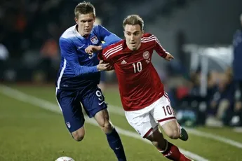 Eriksen geen Deens Voetballer v/h jaar