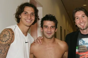 Zlatan sloeg Chivu: 'Daarna fantastische relatie'