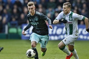 Klaassen helpt droevig Ajax aan punt in Groningen