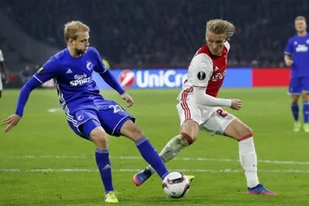 Ajax loot Schalke 04 in kwartfinale EL