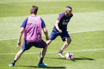 Ajax TV: Scherpe training van Ajax in Nice