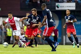 Lyon maatje te groot voor zoekend Ajax