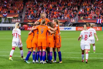 Oranje Vrouwen verslaan ook Denemarken