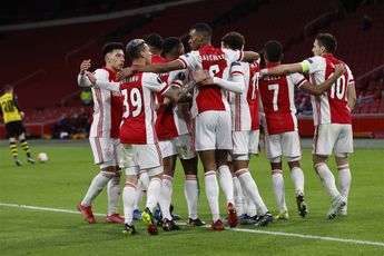 Ajax helpt Nederland wederom op coëfficiëntenlijst
