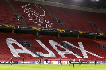 Ajax speelde dit seizoen meeste thuiswedstrijden in leeg stadion