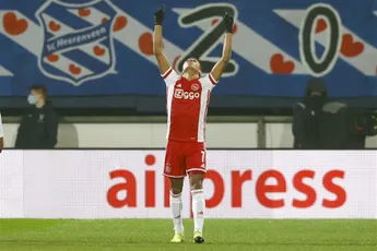 Neres en Gravenberch behoren tot Eredivisie Elftal van de Maand maart