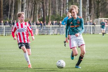 Ajax O17 wint op bezoek bij NEC O17